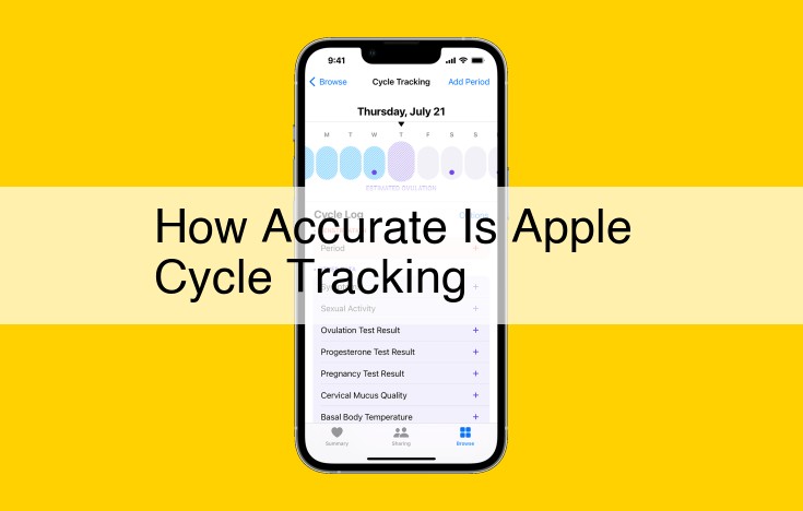 Understanding Apple Cycle Tracking: Accuracy and Medical Endorsement