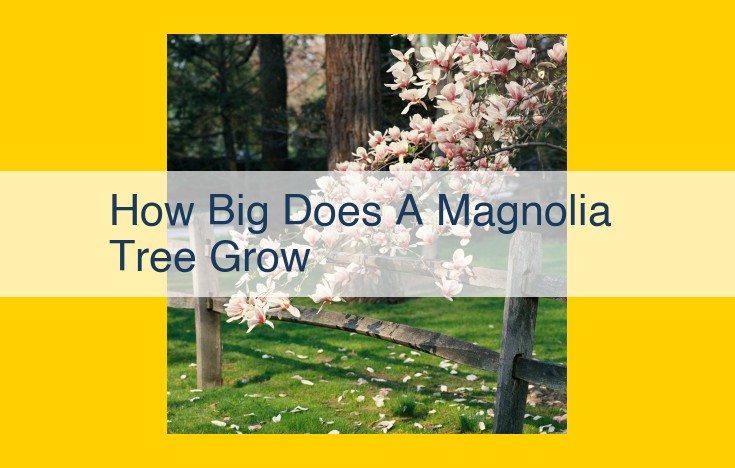 Discover the Towering Wonder of the Magnolia Grandiflora: Size, Growth, and Factors Influencing Its Majestic Presence