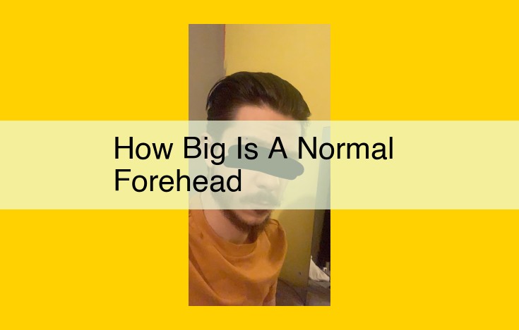 Forehead Size: Understanding Average Dimensions, Variations, and Abnormalities