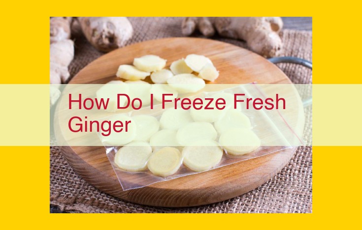 How to Freeze Fresh Ginger for Effortless Use