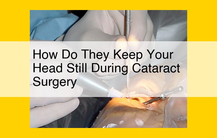 Essential Instruments in Cataract Surgery: Headrest, Speculum, and Suction Cup