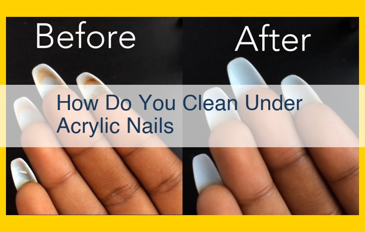 A Comprehensive Guide to Maintaining Pristine Acrylic Nails: Cleaning and Care Tips