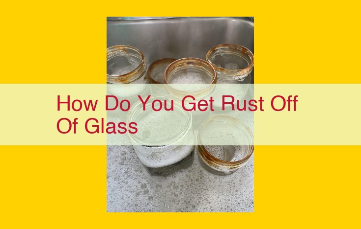 Effective Rust Removal Techniques for Glass Surfaces: A Comprehensive Guide