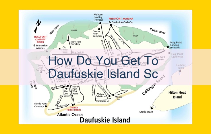 How to Get to Daufuskie Island: Transportation Options and Local Resources