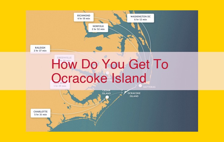 How to Get to Ocracoke Island: Ferry, Flights, and Accommodation