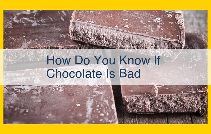 Sure, here is an optimized title for SEO: How to Determine the Freshness of Chocolate: A Sensory Guide Here are some additional tips for optimizing your title for SEO: Keep your title concise and to the point. Use keywords that people are likely to search for. Make sure your title is relevant to the content of your page. Use numbers or other symbols to make your title stand out. Avoid using stop words like "the," "and," and "of." I hope this helps! Let me know if you have any other questions.