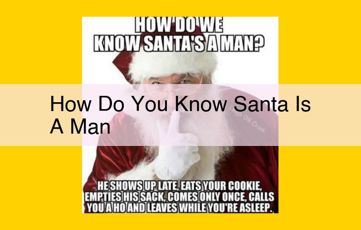 Santa Claus: The Beloved Male Christmas Icon