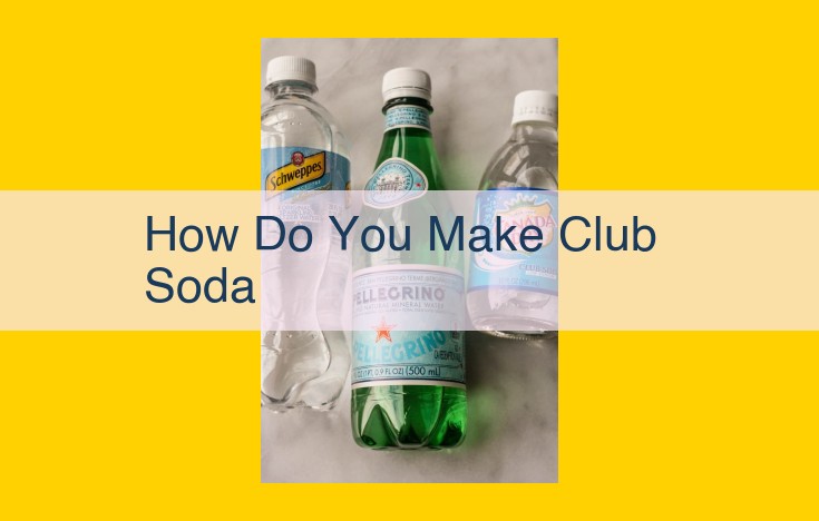 Unlock the Secret Behind Club Soda: Unveiling the Collaborative Production Process and Environmental Impact