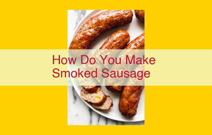 Unlocking the Interconnectedness of Smoked Sausage Production: Relationships and Ratings for Industry Enhancement