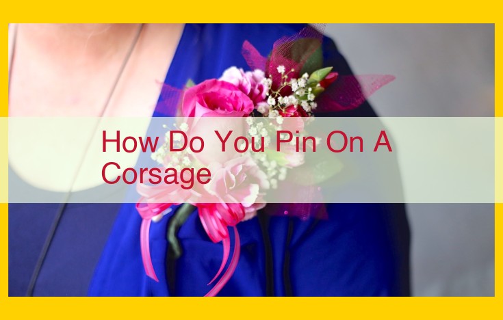 How to Pin a Corsage: Step-by-Step Guide for Secure Attachment