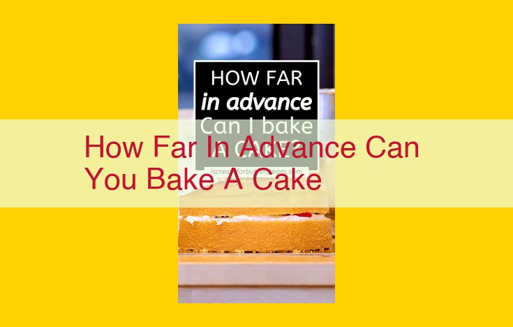 Bakers' Guide: Optimize Cake Baking and Storage for Extended Freshness