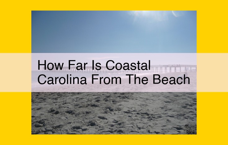 Coastal Carolina University: Gateway to Pristine Beaches and Coastal Living