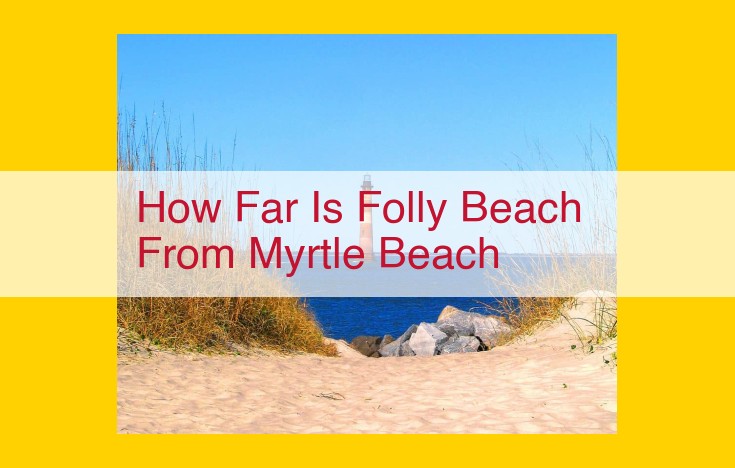 Distance from Myrtle Beach to Folly Beach: A Comprehensive Guide for Travelers