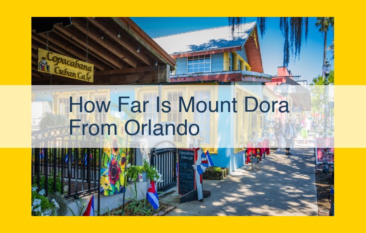 Escape to Enchanting Mount Dora: A Must-Visit Day Trip from Orlando