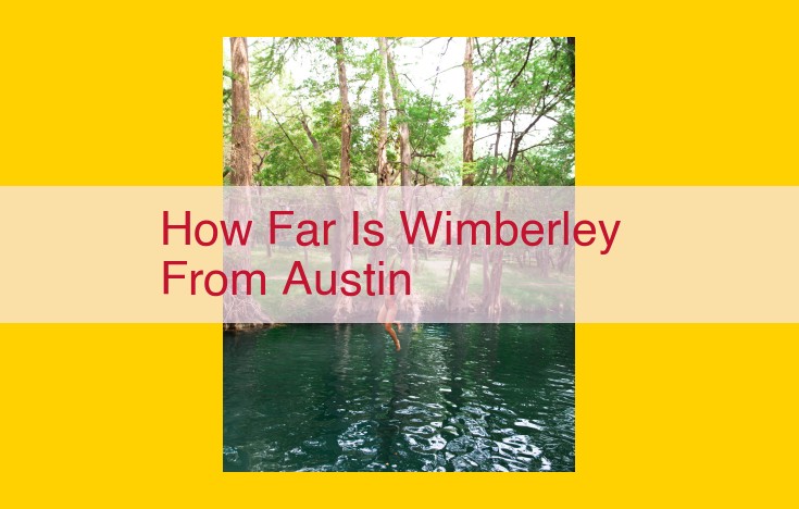 Discover the Allure of Wimberley: A Serene Getaway Near Austin, Texas