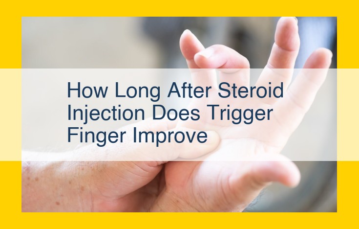 Relief Timeline for Trigger Finger After Steroid Injection: When to Expect Improvement