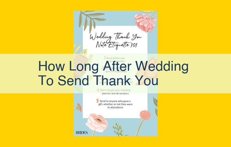 Craft Meaningful Wedding Thank-You Notes: A Guide to Show Gratitude and Nurture Relationships