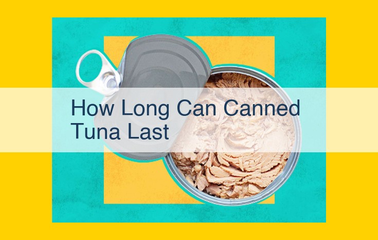 Optimize SEO Title: Canned Tuna: Shelf Life, Storage, and Refrigeration Guide Additional Tips: Include relevant keywords: "canned tuna," "shelf life," "storage," "refrigeration" Use specific numbers and units: "2-5 years," "3 days" Keep the title concise while providing informative details