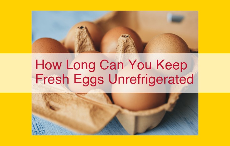 Fresh Eggs: Unrefrigerated Storage Best Practices and Optimal Shelf Life