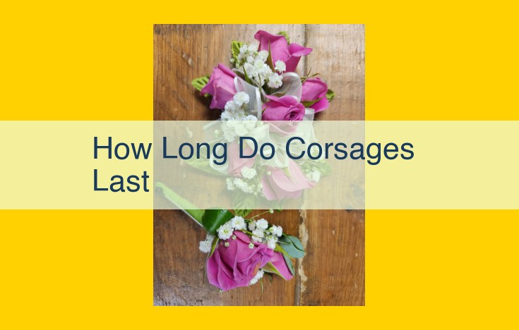 How Long Do Corsages Last? Tips for Maintaining Elegance and Freshness