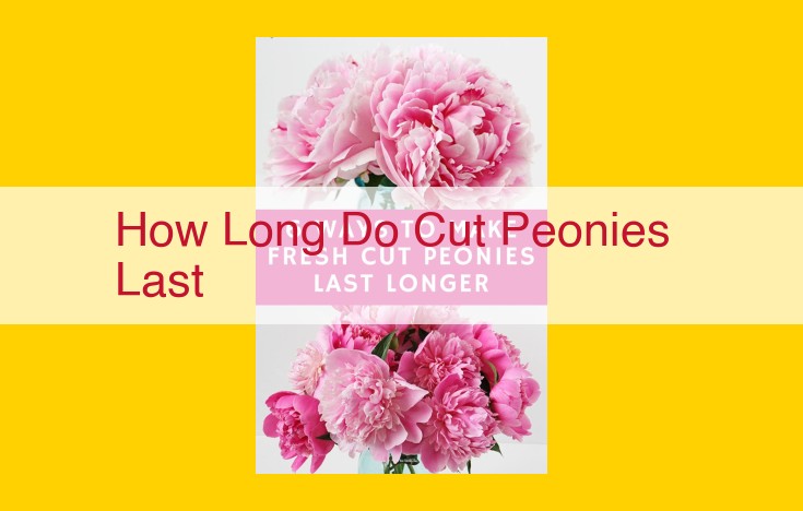 Expert Guide to Extend the Life of Your Cut Peonies: Maximizing Vase Life