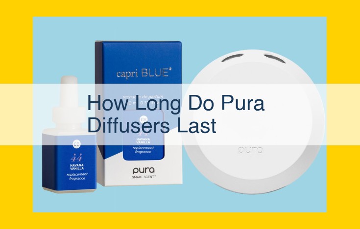 Unveiling Pura Diffuser's Lifespan: A Comprehensive Insight