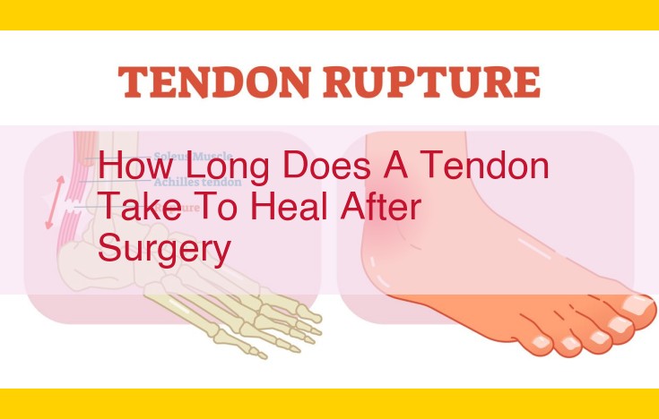 Tendon Healing Timeline and Recovery: A Comprehensive Guide