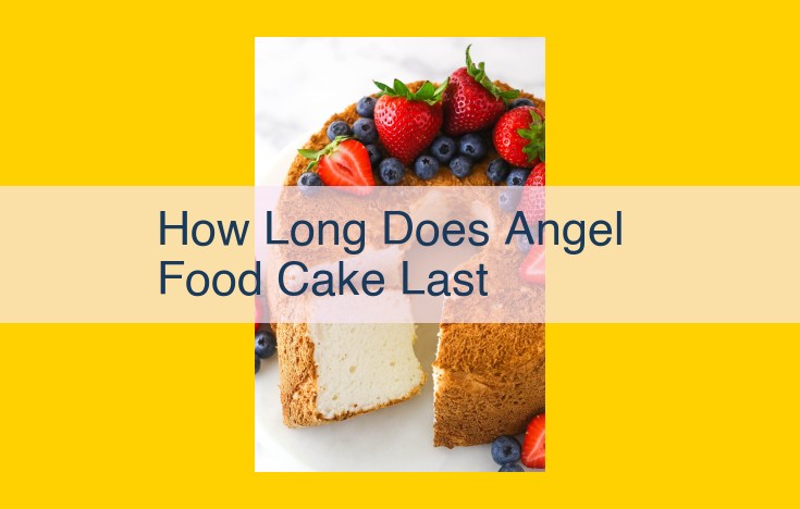 How to Store Angel Food Cake: Tips for Keeping it Fresh and Moist