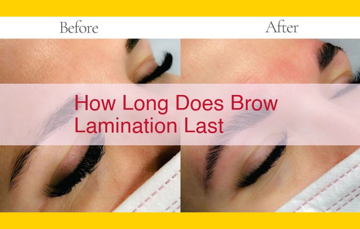 Ultimate Guide: How Long Does Brow Lamination Last?