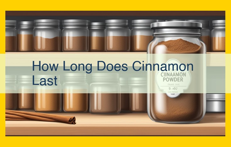 Cinnamon Shelf Life: Maximizing Freshness through Optimal Storage