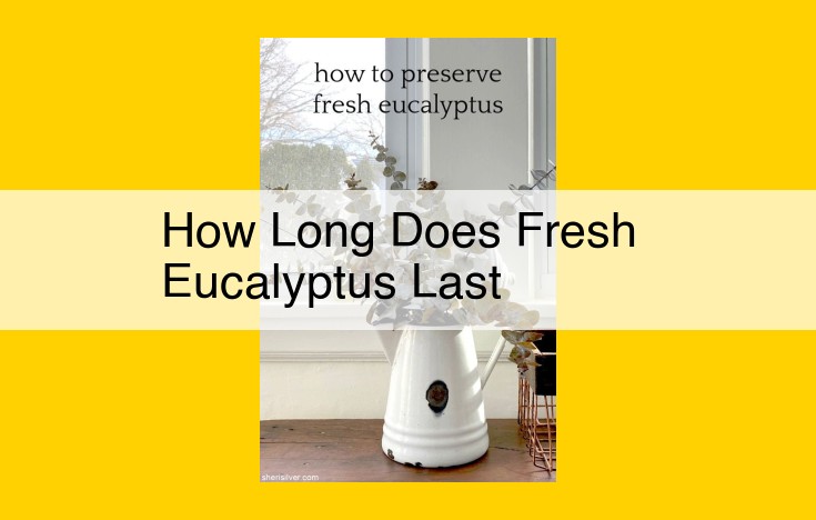 The Lifespan of Fresh Eucalyptus: Vase Life, Drying, and Storage Tips