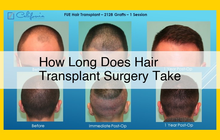 Unveiling the Duration and Recovery Time of Hair Transplant Surgeries: Essential Information for Prospective Candidates