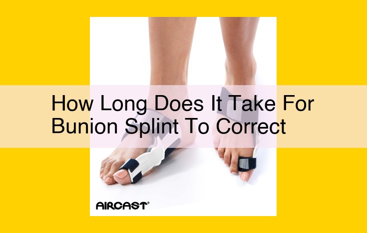 Bunion Splints: Effective Relief and Correction