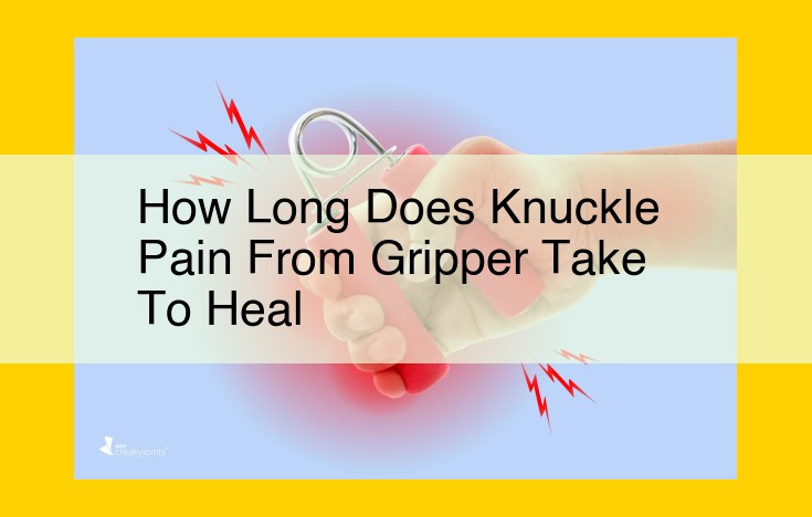 Knuckle Pain from Gripper Use: Causes, Treatments, and When to Seek Help