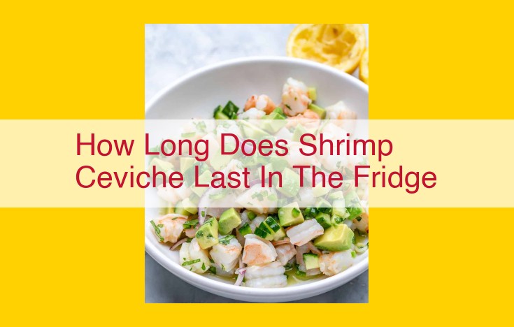 Shrimp Ceviche: Enjoy a Zesty Treat with Limited Shelf Life