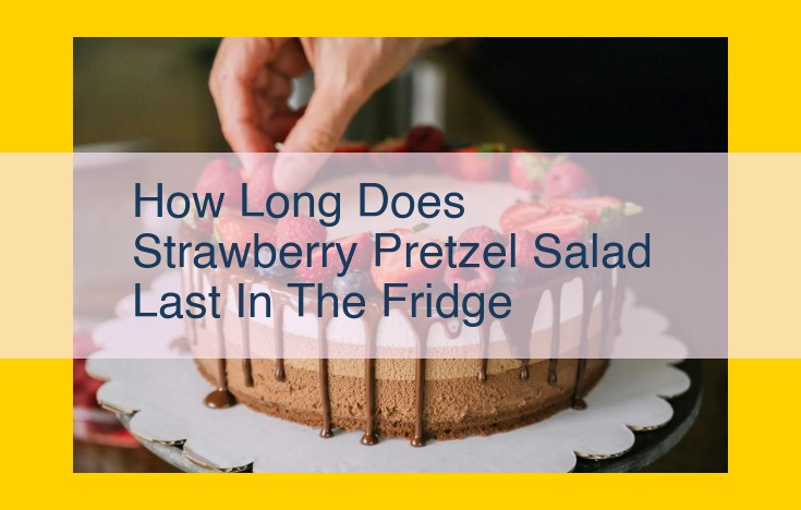 Strawberry Pretzel Salad Refrigeration: Shelf Life, Ingredients, Storage Tips