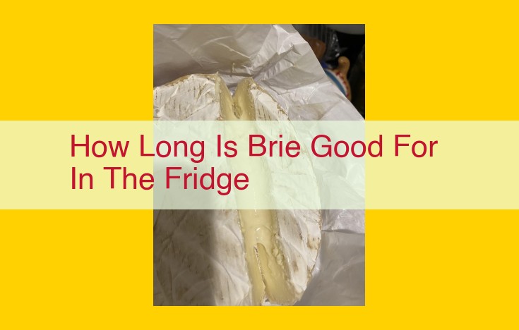 Maximize Brie Cheese's Shelf Life: Storage Tips and Duration