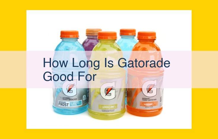 Gatorade Expiration: Shelf Life of Plastic Bottles, Cans, and Opened Drinks