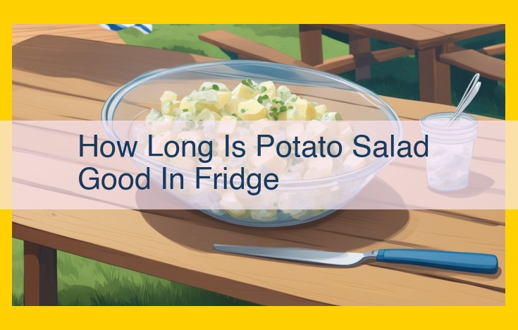 Essential Potato Salad Food Safety Guidelines: Ensuring a Delightful and Risk-Free Treat