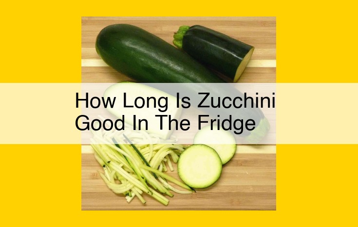 How Long Does Zucchini Last in the Fridge? A Comprehensive Guide