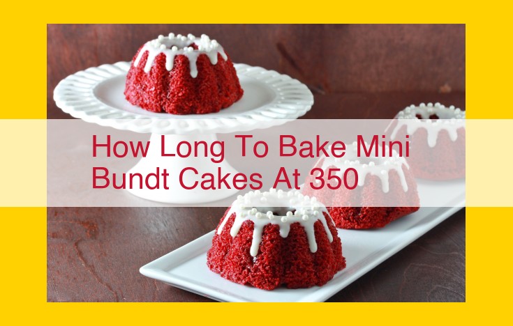 Perfect Mini Bundt Cakes: Baking Guide for 350°F