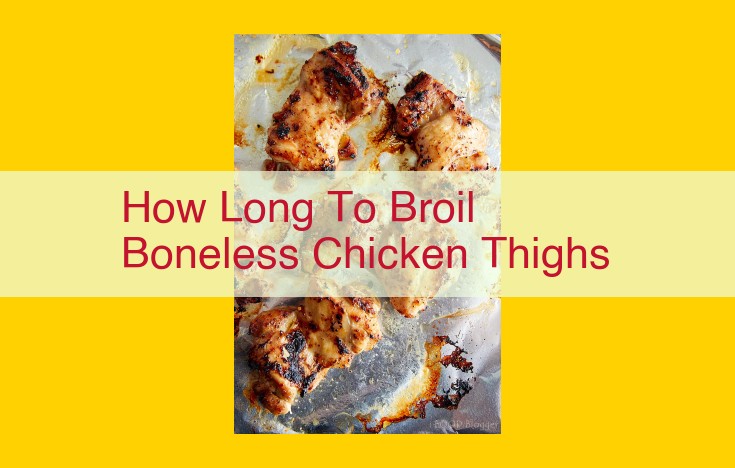 How to Broil Boneless Chicken Thighs in 2023: Time and Temperature Guide