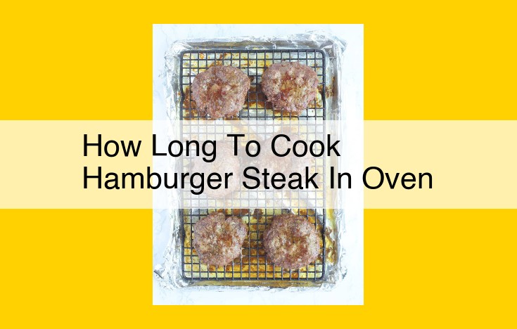 Easy and Flavorful: Oven-Baked Hamburger Steaks with Ultimate Doneness Control