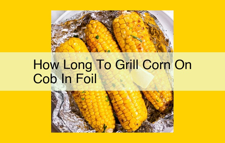 Grilled Corn on the Cob: An Effortless Guide to Tender and Juicy Perfection