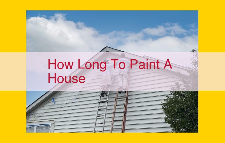 Factors Impacting House Painting Duration: A Comprehensive Guide for Homeowners