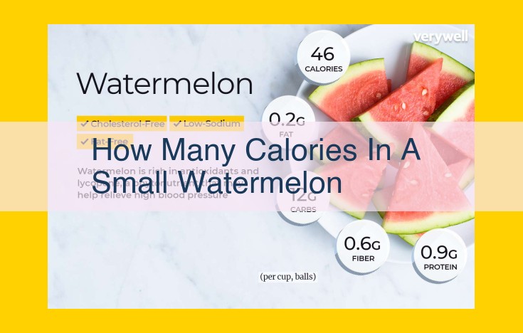 Nutrient-Rich Watermelon: Calories, Vitamins, and Benefits Explained