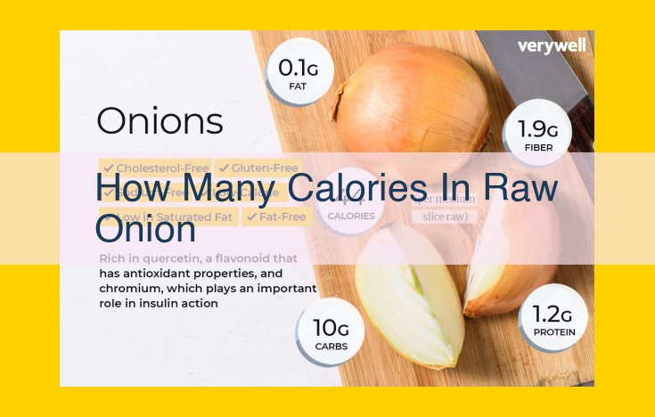 Maximize the Nutritional Benefits of Raw Onion: A Guide to its Health Properties