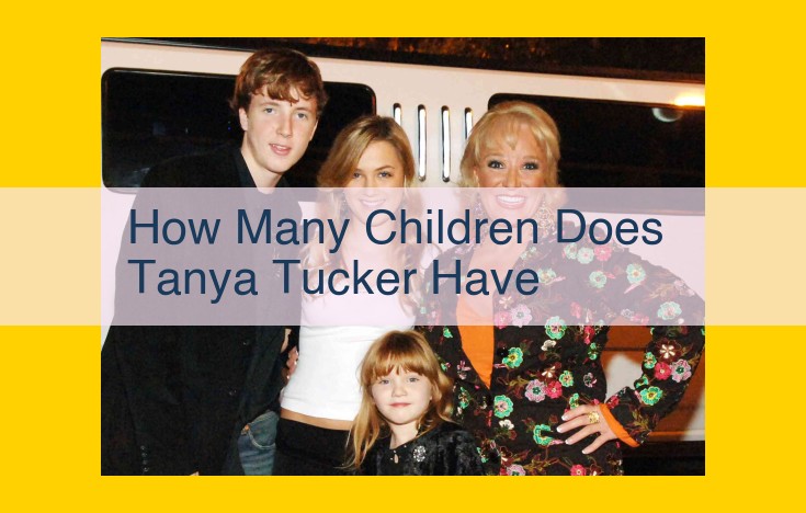 Tanya Tucker: Number of Children and Family Relationships