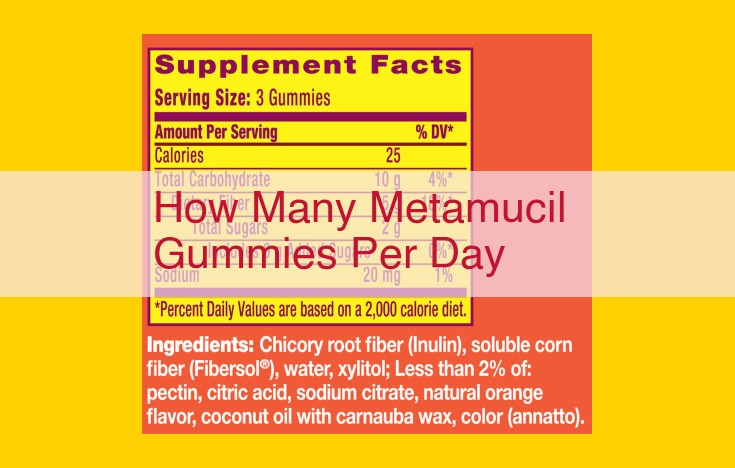 Unlock Relief for Constipation and IBS with Metamucil Gummies: The Ultimate Guide to Psyllium Fiber