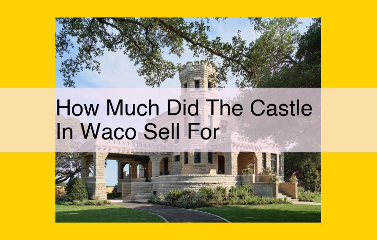 Castle in Waco: Pricing Information Unavailable